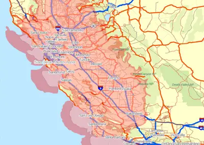 Northern California Regional Coverage